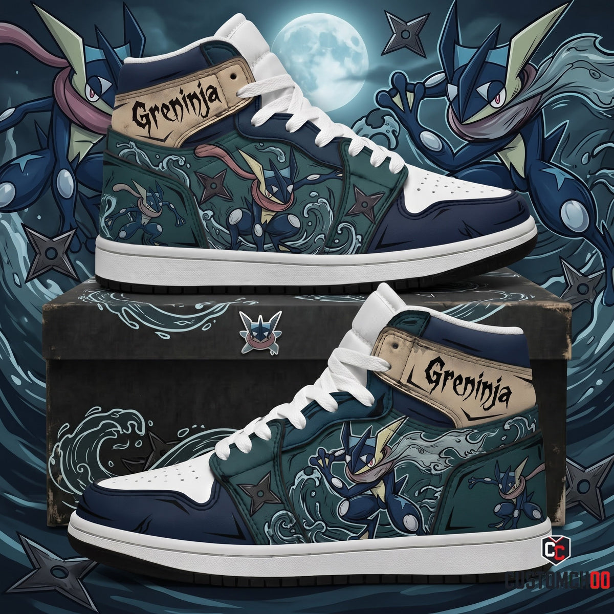Limited Edition Element Monster Halloween High-Top Sneakers