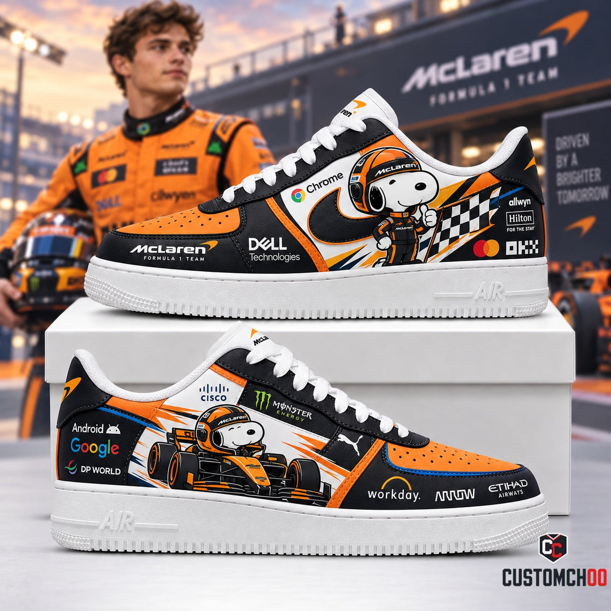 Sport Racing Fan Shoes | All 11 Formula Teams Available -Ver2