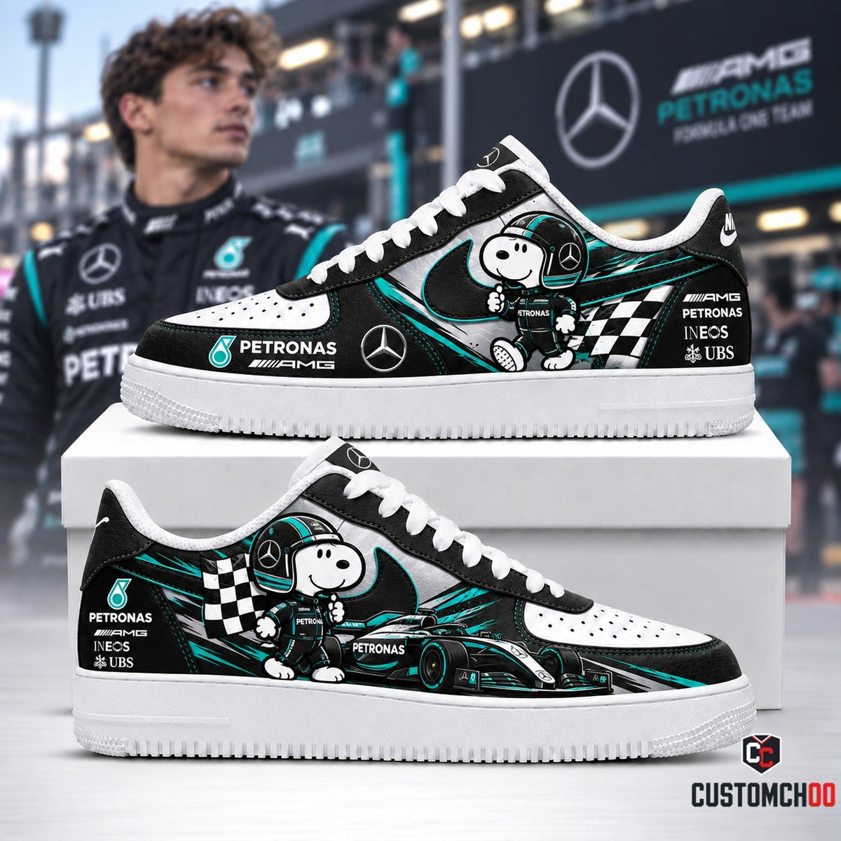 Sport Racing Fan Shoes | All 11 Formula Teams Available -Ver2
