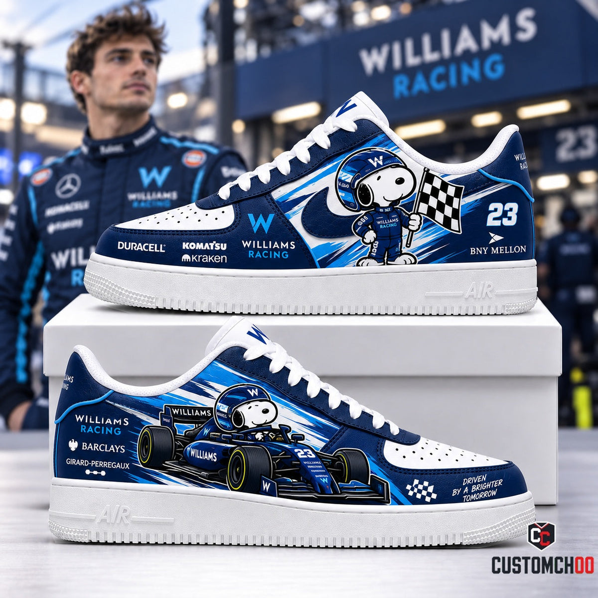 Sport Racing Fan Shoes | All 11 Formula Teams Available -Ver2