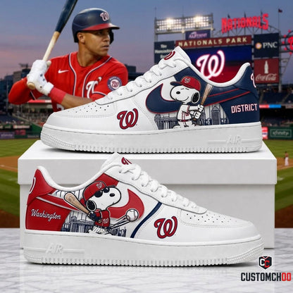 MLB Snoopy Fan Sneakers | Baseball Team Shoes Gift