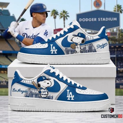 MLB Snoopy Fan Sneakers | Baseball Team Shoes Gift