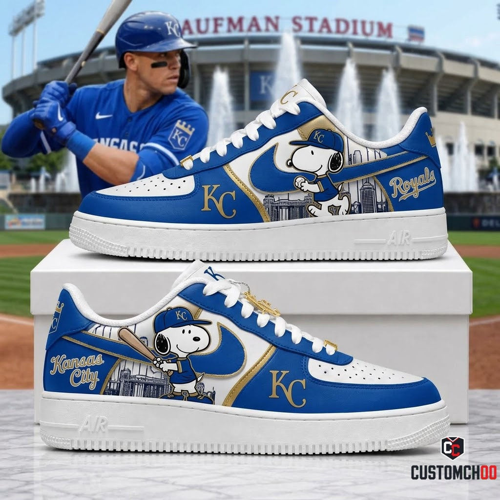 MLB Snoopy Fan Sneakers | Baseball Team Shoes Gift