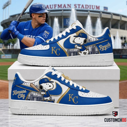 MLB Snoopy Fan Sneakers | Baseball Team Shoes Gift