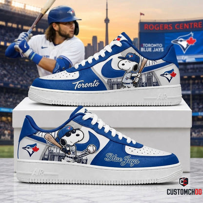 MLB Snoopy Fan Sneakers | Baseball Team Shoes Gift