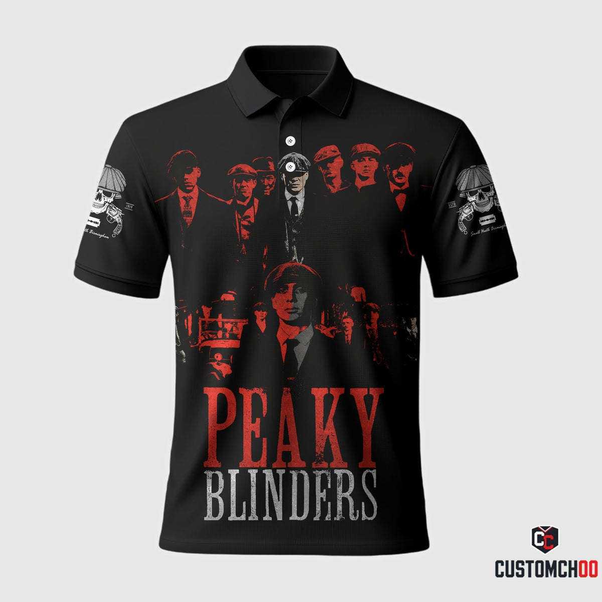 Peaky Blinders Red Black Apparel Collection | Hoodie, Zip Hoodie, Sweatshirt, T-Shirt & Polo Shirt