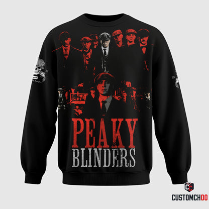Peaky Blinders Red Black Apparel Collection | Hoodie, Zip Hoodie, Sweatshirt, T-Shirt & Polo Shirt