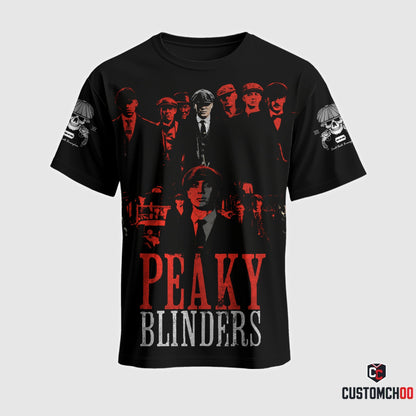 Peaky Blinders Red Black Apparel Collection | Hoodie, Zip Hoodie, Sweatshirt, T-Shirt & Polo Shirt