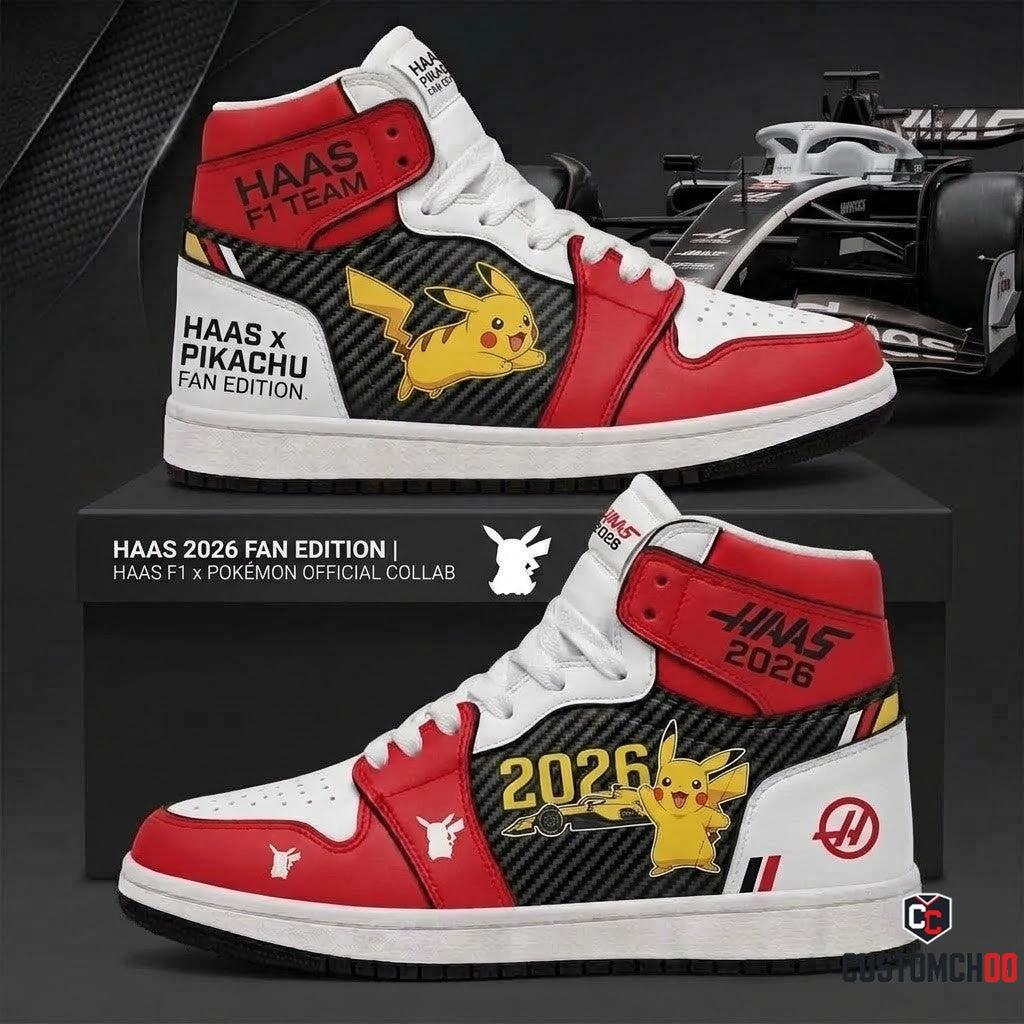 Sport Racing F1 x Pokemon Fan High Top Sneakers | All 11 Formula Teams Available