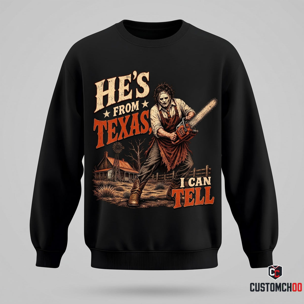 Limited Edition Texas Horror Hoodie & Shirt Collection — Vintage Halloween Movie Tee