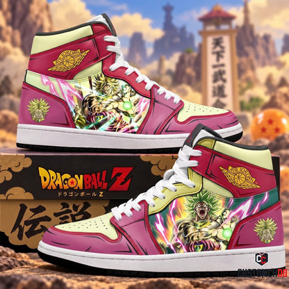 Limited Edition Broly Fan Shoes — Anime High Top Sneaker Gift