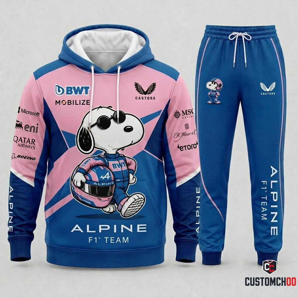 Sport Racing Fan Hoodie Set & High Sneakers | All 11 Formula Teams Available