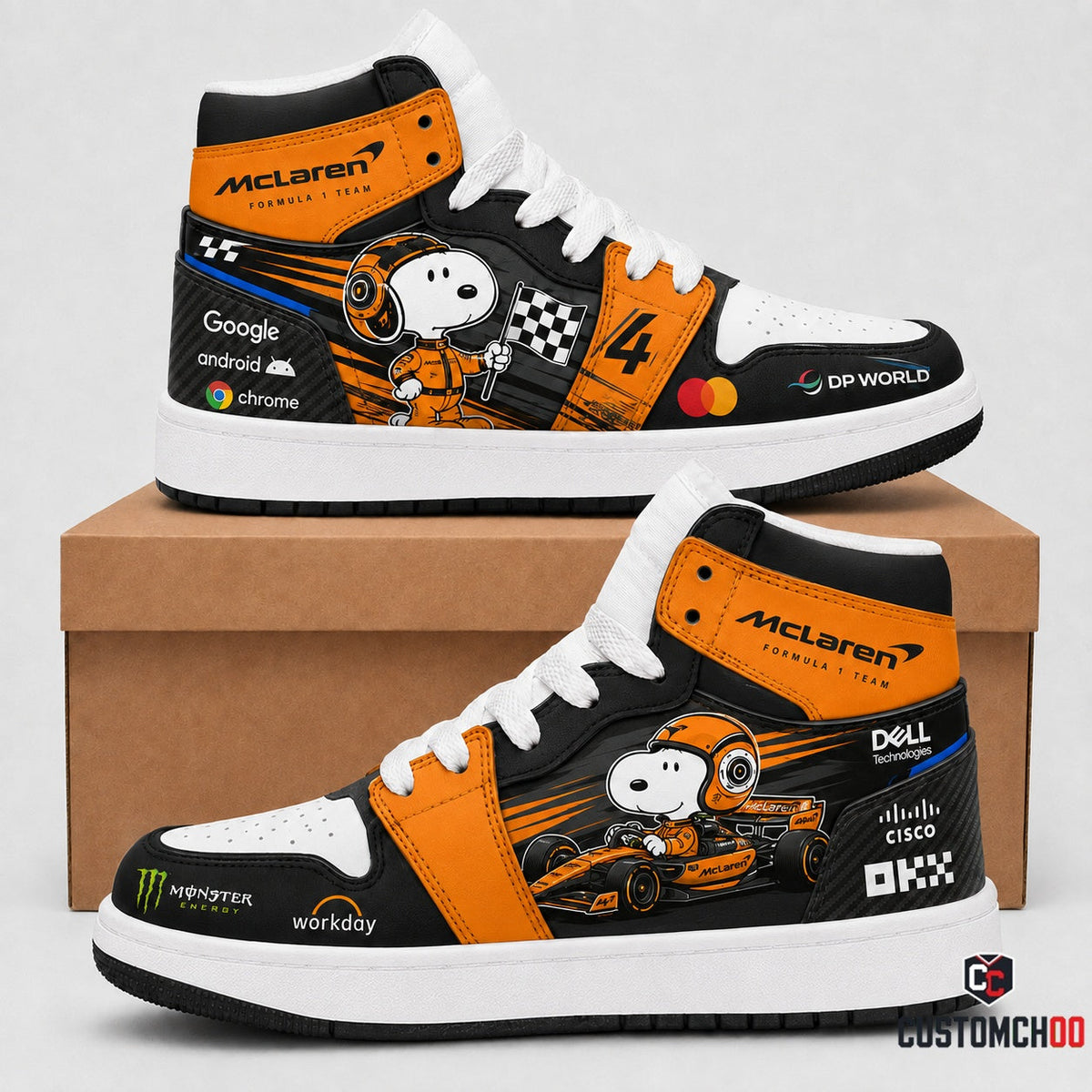 Sport Racing Fan Hoodie Set & High Sneakers | All 11 Formula Teams Available