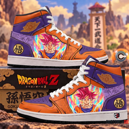 Limited Edition Son Goku Fan Shoes — Anime High Top Sneaker Gift