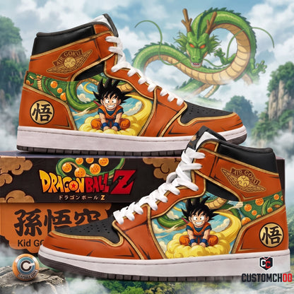 Limited Edition Son Goku Fan Shoes — Anime High Top Sneaker Gift