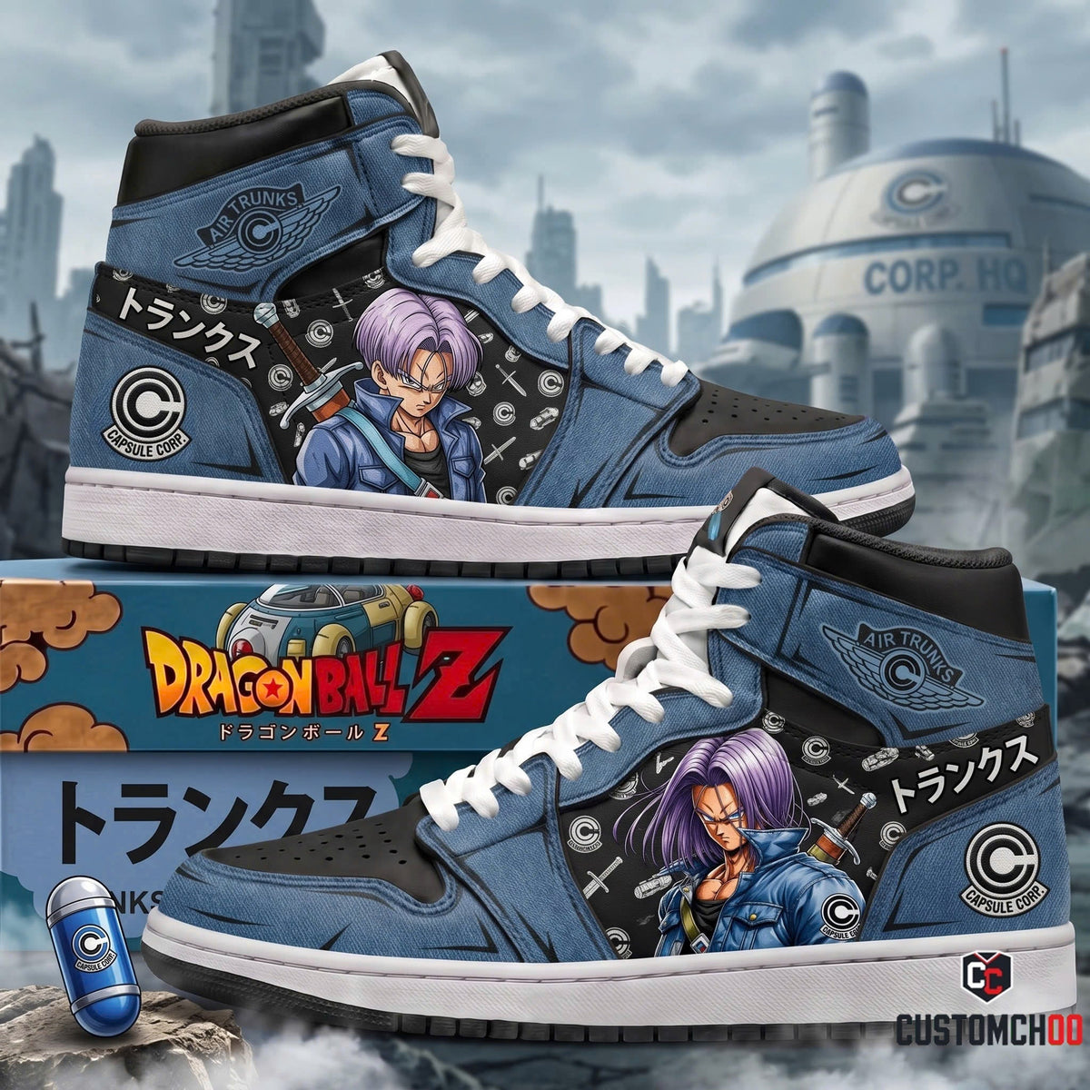 Limited Edition Trunks Fan Shoes — Anime High Top Sneaker Gift