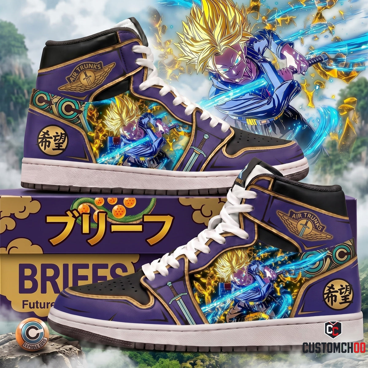 Limited Edition Trunks Fan Shoes — Anime High Top Sneaker Gift