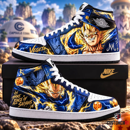 DBL Vegeta Fan Shoes — Anime High Sneaker Gift