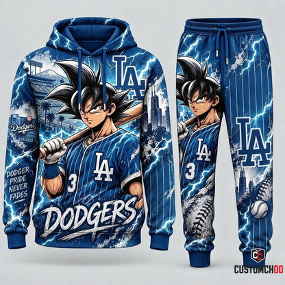 Limited Edition Son Goku x MLB Hoodie & Sweatpants Fan Set