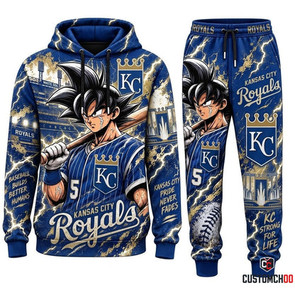 Limited Edition Son Goku x MLB Hoodie & Sweatpants Fan Set