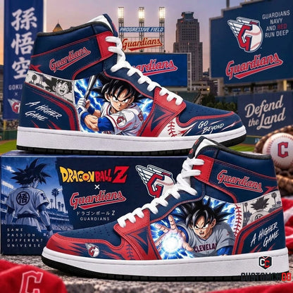 Son Goku x MLB Baseball Fan High Top Sneakers | All 30 Teams Available