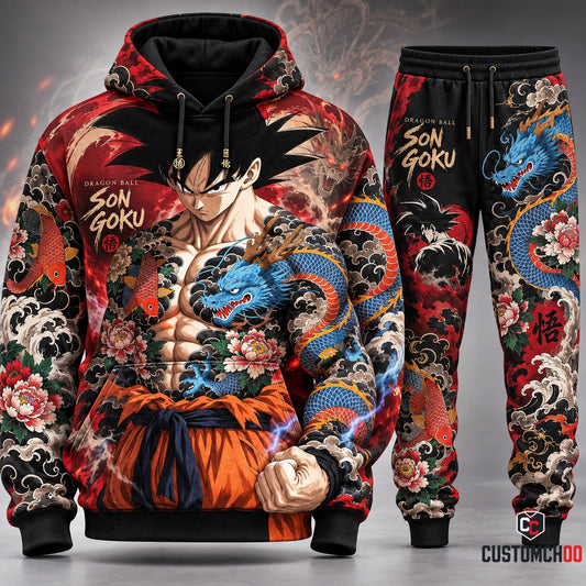 Dragon Ball Favorite Characters Fan Set — Hoodie & Sweatpants Limited Edition