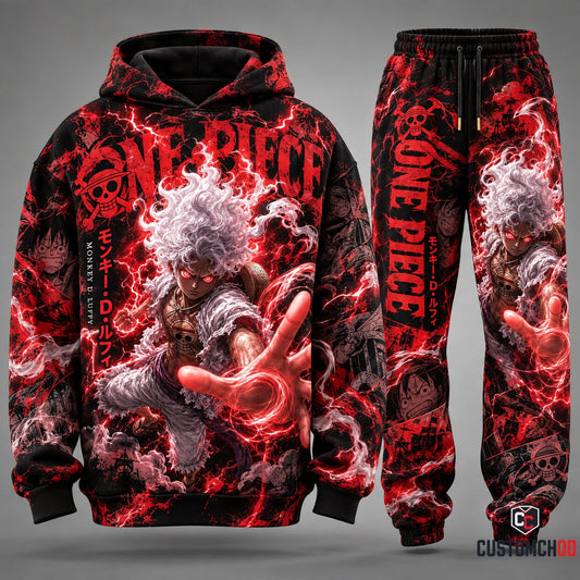 One Piece Squad Transformation Fan Set — One Piece Hoodie & Sweatpants