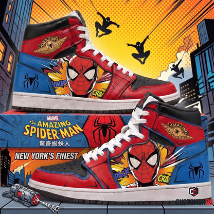 Limited Edition Spiderman Fan Shoes — Anime High Top Sneaker Gift