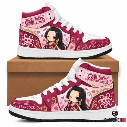 Limited Edition One Piece Squad Fan Shoes — Anime High Top Sneaker Gift