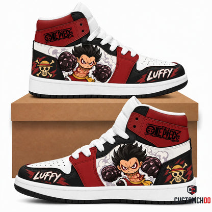 Limited Edition One Piece Squad Fan Shoes — Anime High Top Sneaker Gift