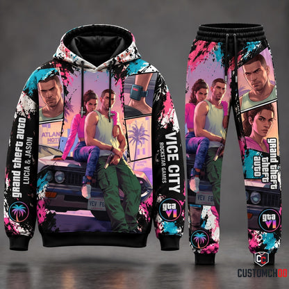 GTA6 Transformation Fan Set — GTA6 Hoodie & Sweatpants