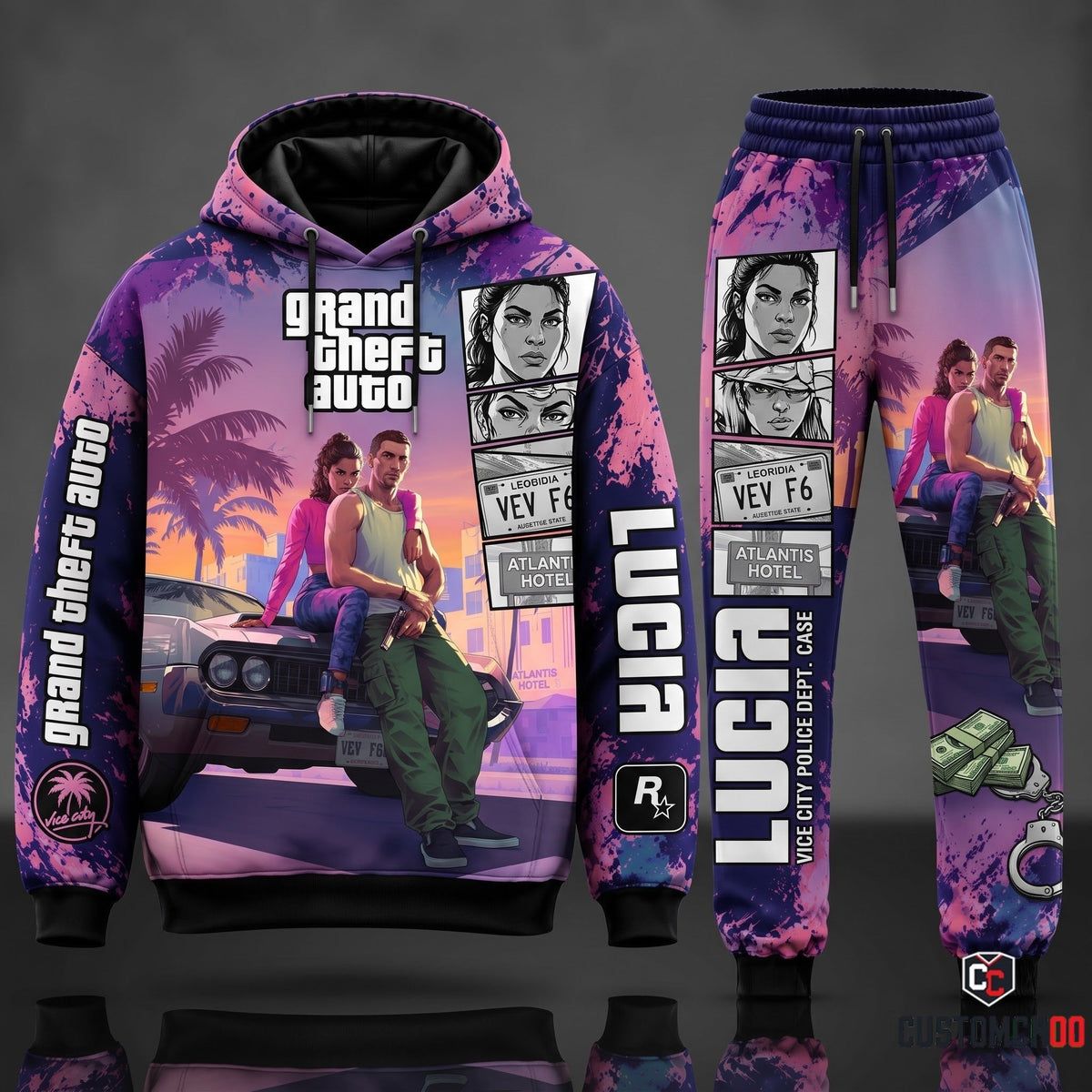 GTA6 Transformation Fan Set — GTA6 Hoodie & Sweatpants
