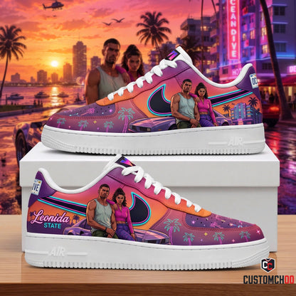 Limited Edition GTA 6 Sneakers | GTA 6 Low Sneaker Gift