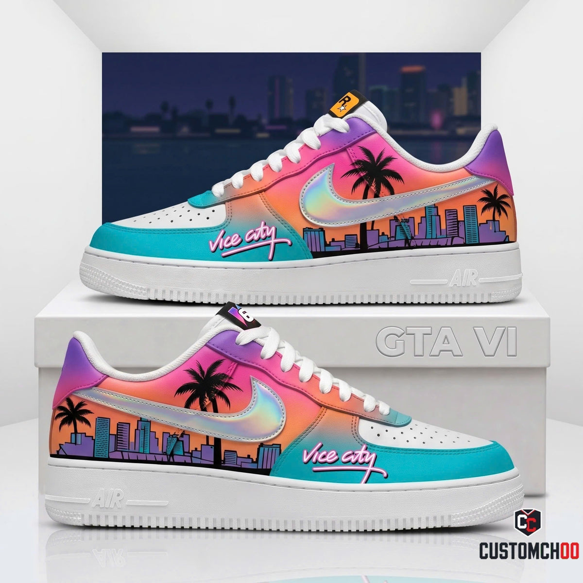 Limited Edition GTA 6 Sneakers | GTA 6 Low Sneaker Gift