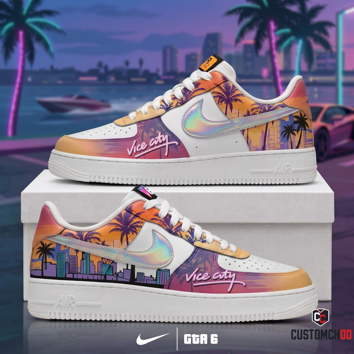 Limited Edition GTA 6 Sneakers | GTA 6 Low Sneaker Gift