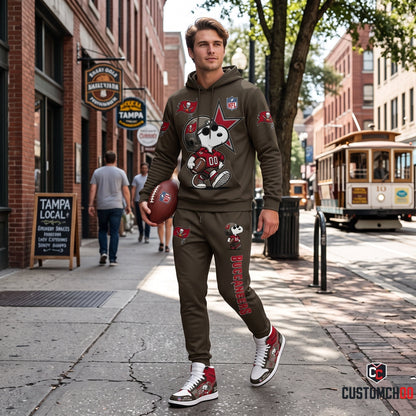 NFL Dog Football Fan Hoodie & Sweatpants & High Sneakers | All 32 Teams Available