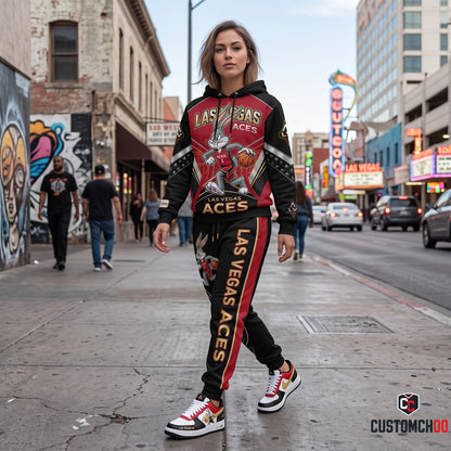 Women’s Basketball Fan Combo Set — Hoodie & Sweatpants and High Sneakers | All 15 WNBA Teams Available