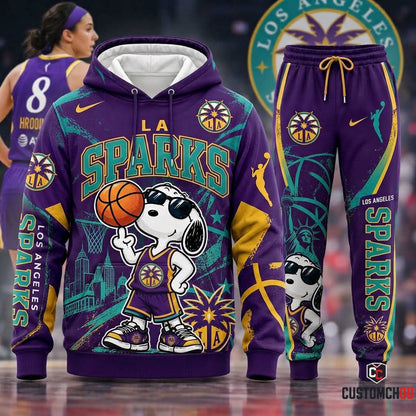 Beagle Dog - Women’s Basketball Fan Set — Hoodie & Sweatpants | All 15 Teams Available