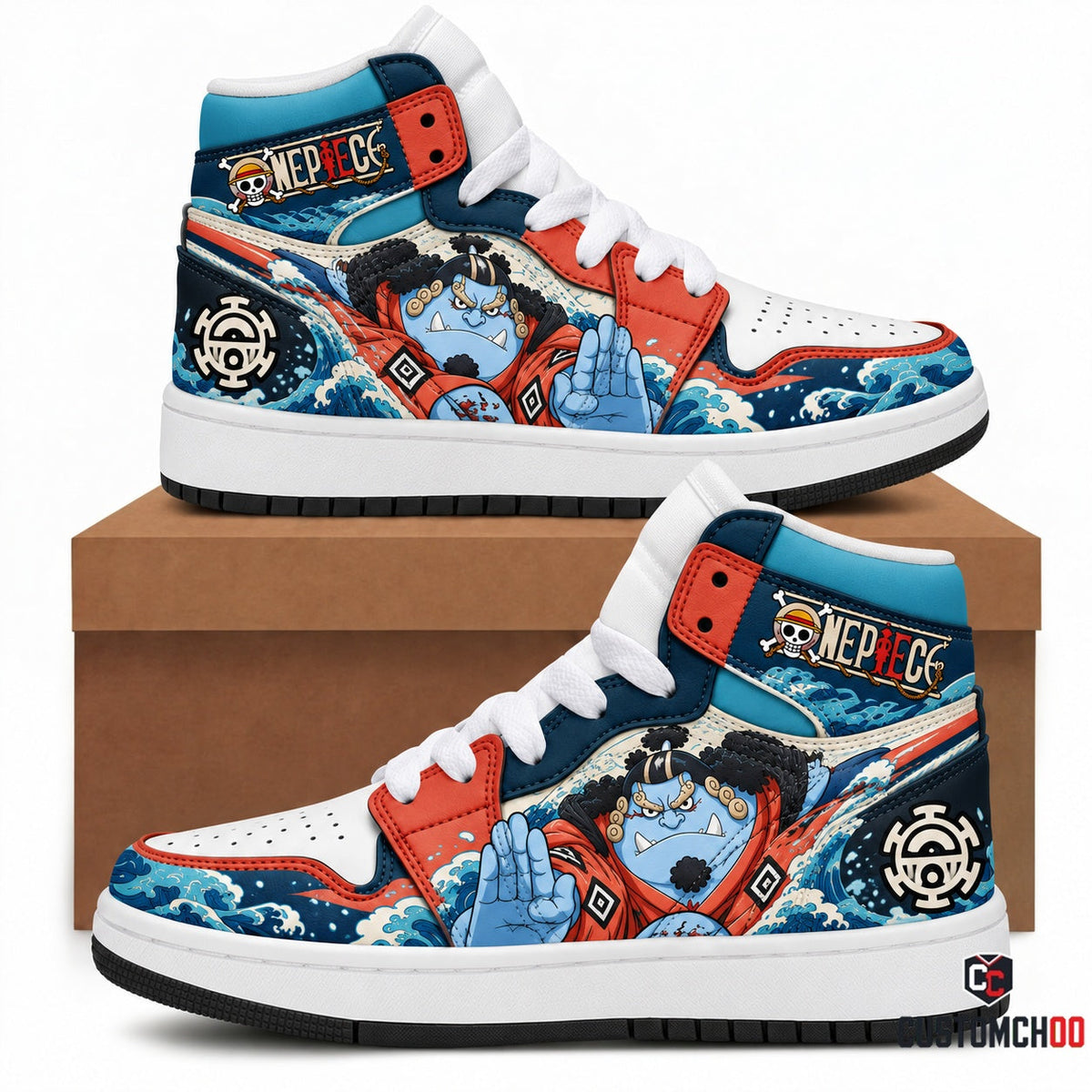 Limited Edition One Piece Squad Fan Shoes — Anime High Top Sneaker Gift