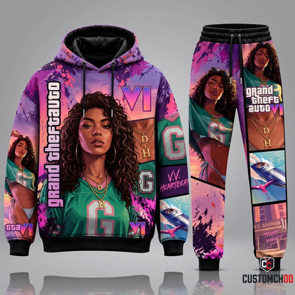 GTA VI Transformation Fan Set — GTA6 Hoodie & Sweatpants
