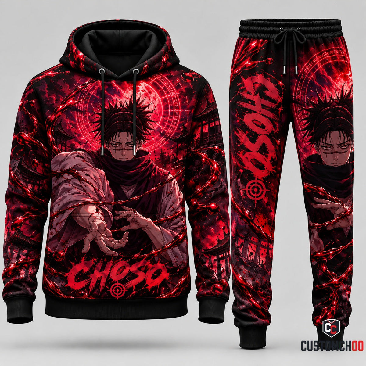 Ninjutsu Kaisen Transformation Fan Set — Ninjutsu Kaisen Hoodie & Sweatpants