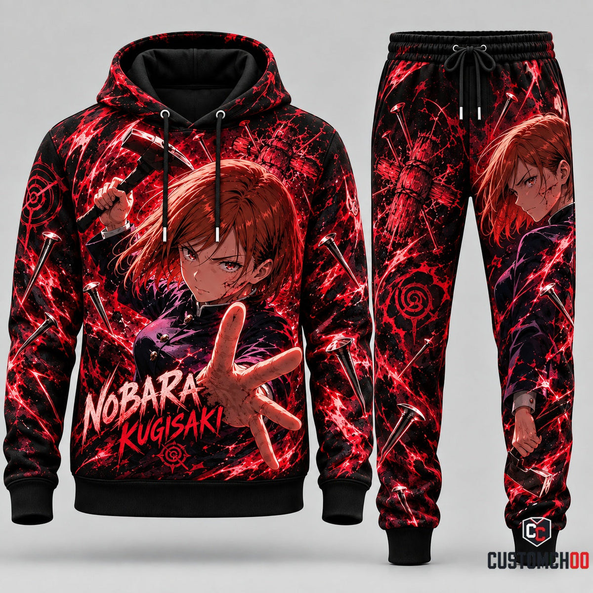 Ninjutsu Kaisen Transformation Fan Set — Ninjutsu Kaisen Hoodie & Sweatpants