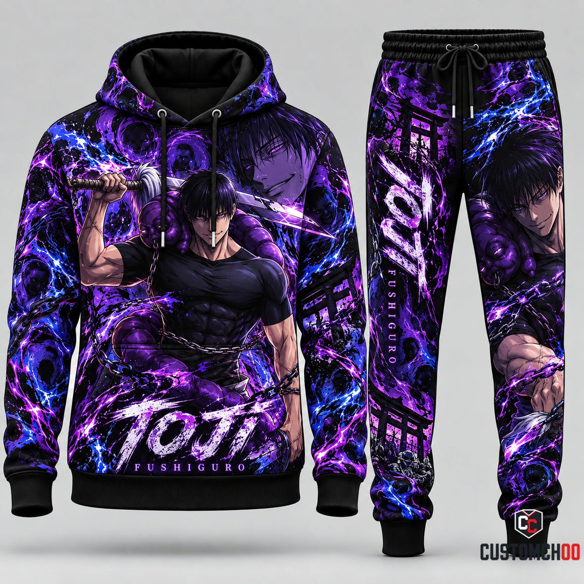 Ninjutsu Kaisen Transformation Fan Set — Ninjutsu Kaisen Hoodie & Sweatpants